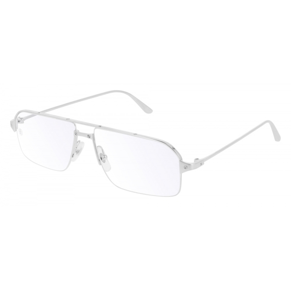 Cartier - Optical Glasses CT0231O - Silver - Cartier Eyewear