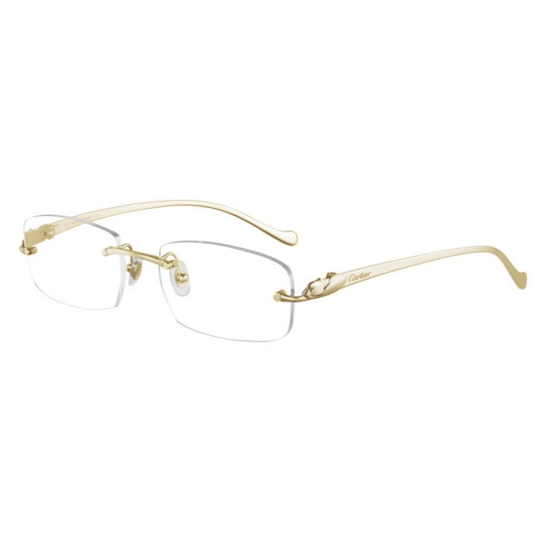 Cartier - Optical Glasses CT0061O - Gold - Cartier Eyewear
