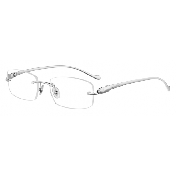 Cartier - Optical Glasses CT0061O - Silver - Cartier Eyewear
