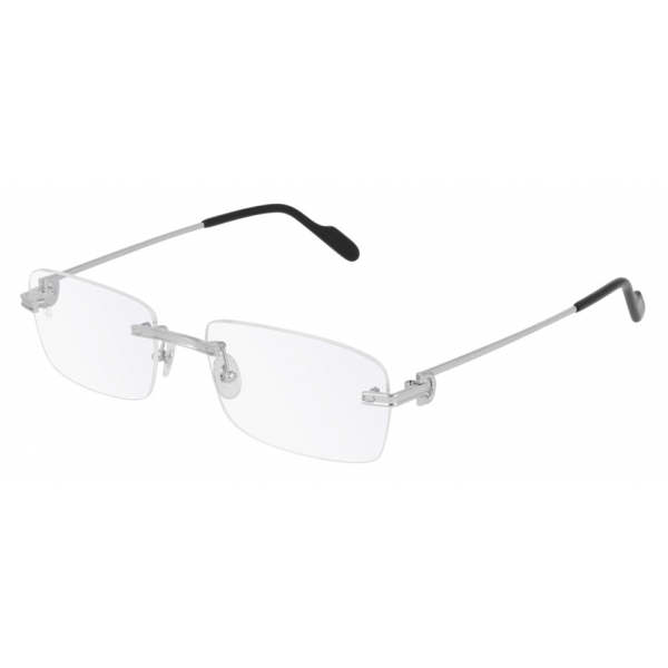 Cartier - Optical Glasses CT0259O - Silver - Cartier Eyewear