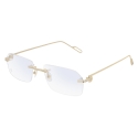 Cartier - Optical Glasses CT0162O - Gold - Cartier Eyewear