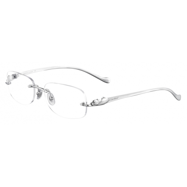 Cartier - Optical Glasses CT0058O - Silver - Cartier Eyewear