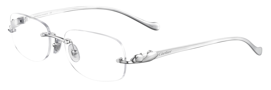 Cartier Optical Glasses CT0058O Silver Cartier Eyewear Avvenice