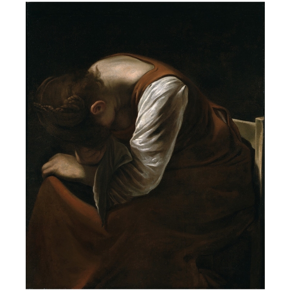 Exclusive Art - Caravaggio - Weeping Magdalene - Installation