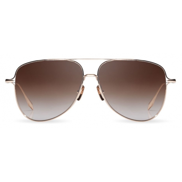 DITA - Moddict - White Gold Dark Brown - DTS144 - Sunglasses - DITA ...