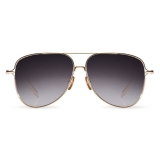 DITA - Moddict - Yellow Gold Dark Grey - DTS144 - Sunglasses - DITA Eyewear