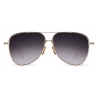 DITA - Moddict - Yellow Gold Dark Grey - DTS144 - Sunglasses - DITA Eyewear