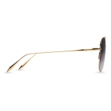 DITA - Moddict - Yellow Gold Dark Grey - DTS144 - Sunglasses - DITA Eyewear