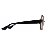 DITA - Micro-Round - Black Yellow Gold - DTS406 - Sunglasses - DITA Eyewear