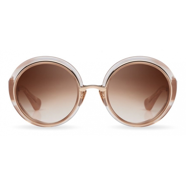 DITA - Micro-Round - Dusty Pink - DTS406 - Sunglasses - DITA Eyewear