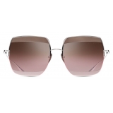 DITA - Metamat - Argento Marrone Rosa - DTS526 - Occhiali da Sole - DITA Eyewear