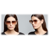 DITA - Metamat - Silver Brown Pink - DTS526 - Sunglasses - DITA Eyewear