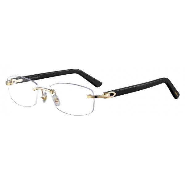 Cartier - Optical Glasses CT0048O - Black - Cartier Eyewear