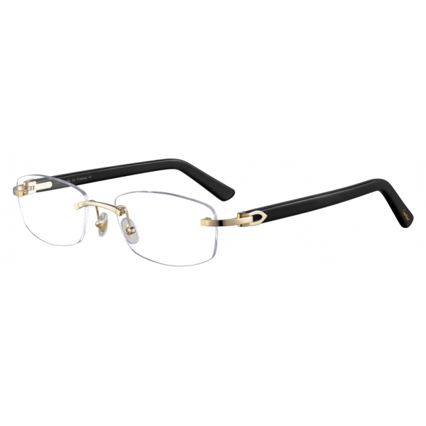 Cartier - Optical Glasses CT0048O - Black - Cartier Eyewear - Avvenice