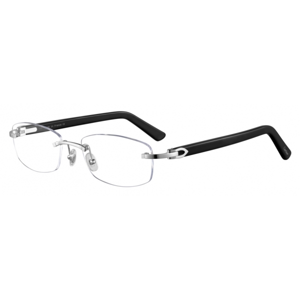 Cartier - Optical Glasses CT0048O - Black - Cartier Eyewear