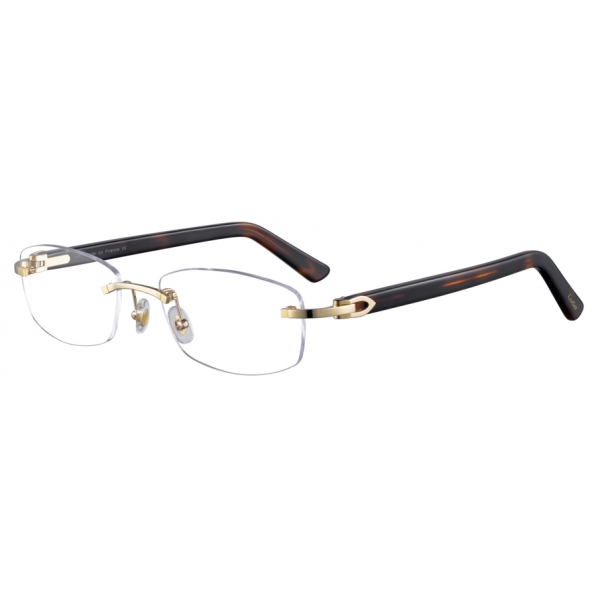 Cartier - Optical Glasses CT0048O - Brown - Cartier Eyewear