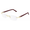 Cartier - Optical Glasses CT0048O - Burgundy - Cartier Eyewear