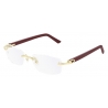 Cartier - Occhiali da Vista CT0048O - Bordeaux - Cartier Eyewear