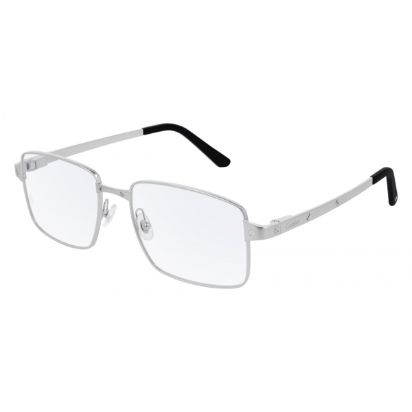 Cartier - Optical Glasses CT0203O - Silver - Cartier Eyewear
