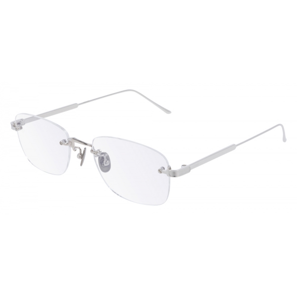 Cartier Optical Glasses CT0228O Silver Cartier Eyewear