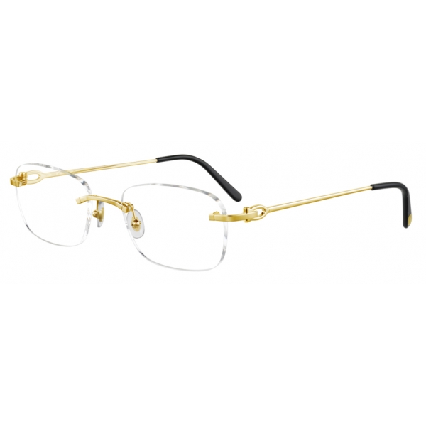 Cartier - Optical Glasses CT0050O - Gold - Cartier Eyewear