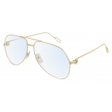 Cartier - Occhiali da Vista CT0116O - Oro - Cartier Eyewear