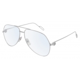 Cartier - Occhiali da Vista CT0116O - Argento - Cartier Eyewear