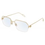 Cartier - Occhiali da Vista CT0114O - Oro - Cartier Eyewear