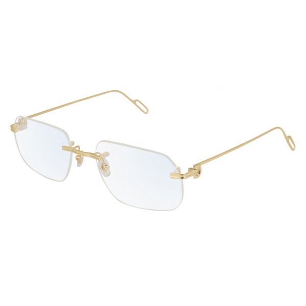 Cartier - Optical Glasses CT0114O - Gold - Cartier Eyewear