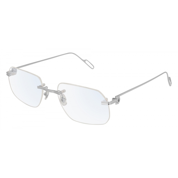 Cartier - Optical Glasses CT0113O - Silver - Cartier Eyewear