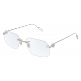 Cartier - Occhiali da Vista CT0113O - Argento - Cartier Eyewear