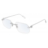 Cartier - Optical Glasses CT0113O - Silver - Cartier Eyewear