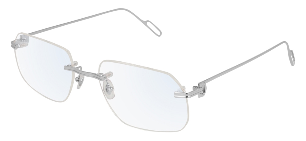 Silver on sale cartier glasses