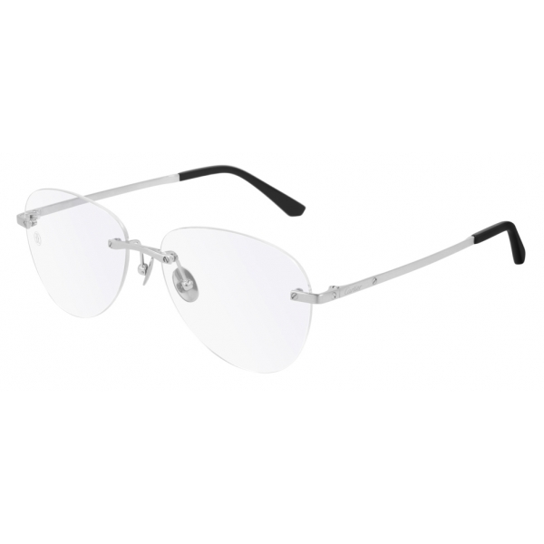 Cartier - Optical Glasses CT0254O - Silver - Cartier Eyewear