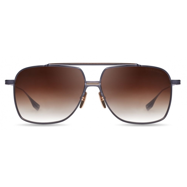 DITA - ALKAMX - Black Iron Dark Brown - DTS100 - Sunglasses - DITA Eyewear