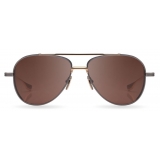 DITA - Subsystem - Argento Antico Marrone Scuro - DTS141 - Occhiali da Sole - DITA Eyewear