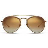 DITA - Axial - Yellow Gold Brown - DTS502 - Sunglasses - DITA Eyewear