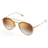 DITA - Axial - Oro Giallo Marrone - DTS502 - Occhiali da Sole - DITA Eyewear