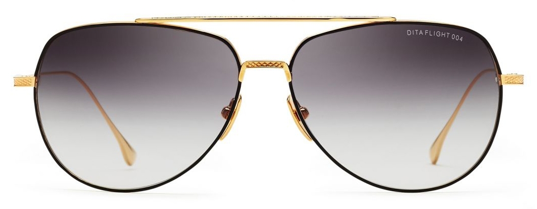 DITA - Flight .004 - Black Yellow Gold Grey - 7804 - Sunglasses 