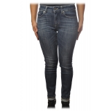 Dondup - Jeans Cinque Tasche Monroe - Denim Scuro - Pantalone - Luxury Exclusive Collection