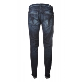 Dondup - Five Pocket Jeans George Model - Dark Denim - Trousers - Luxury Exclusive Collection