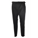 Dondup - Trousers Gaubert Model - Black - Trousers - Luxury Exclusive Collection