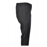 Dondup - Trousers Gaubert Model - Black/Blue - Trousers - Luxury Exclusive Collection