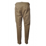Dondup - Trousers Kolby Model - Beige - Trousers - Luxury Exclusive Collection