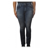 Dondup - Five Pocket Jeans Mandy Model - Dark Denim - Trousers - Luxury Exclusive Collection