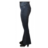 Dondup - Five Pocket Jeans Mandy Model - Dark Denim - Trousers - Luxury Exclusive Collection
