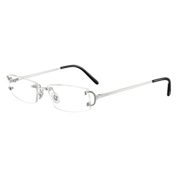 Cartier - Optical Glasses Piccadilly CT0092O - Silver - Cartier Eyewear