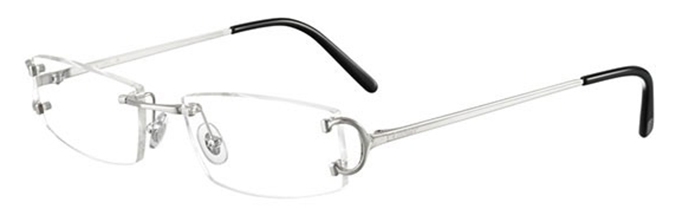 Cartier Optical Glasses Piccadilly CT0092O Silver Cartier