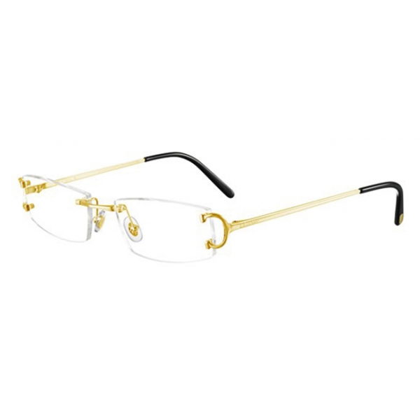 Cartier - Optical Glasses Piccadilly CT0092O - Gold - Cartier Eyewear