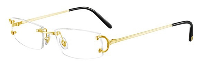 Cartier Optical Glasses Piccadilly CT0092O Gold Cartier